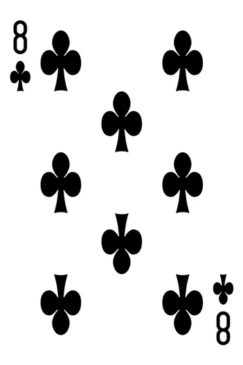 Eight of Clubs