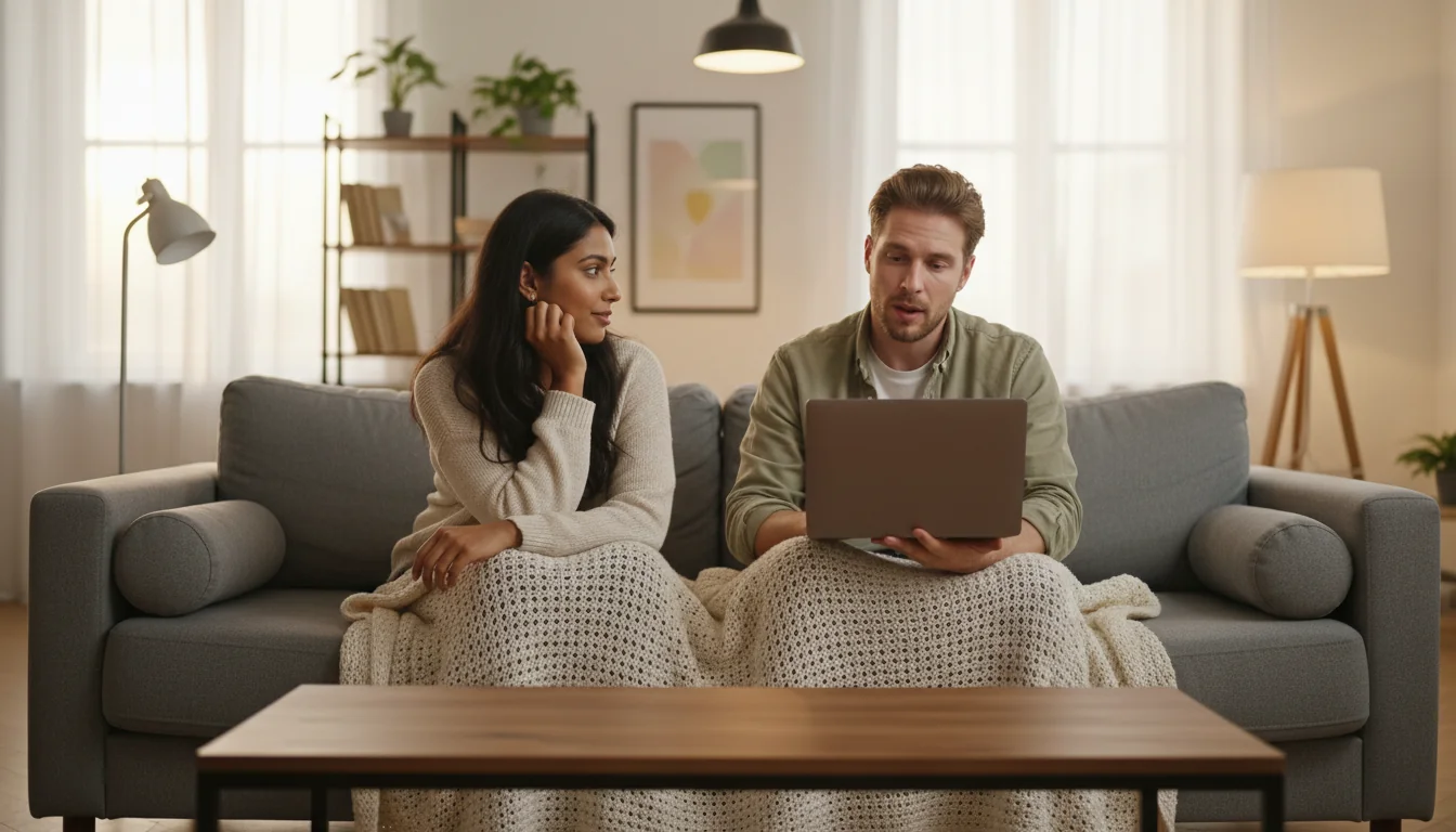 Husband and Wife Reading